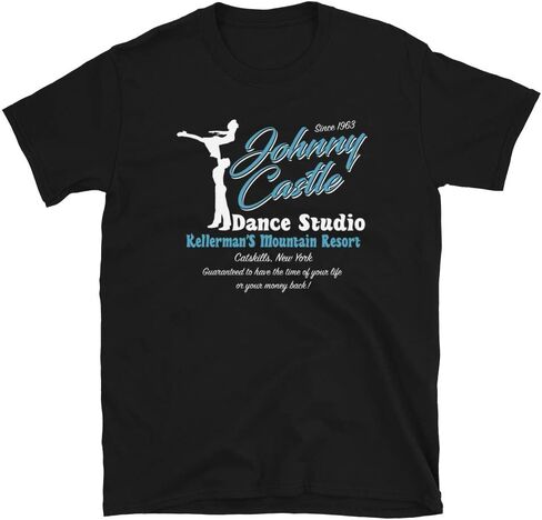 تي شيرت Dirty Dancing Johnny Castle Dance Studio Premium هدية قصيرة الأكمام للجنسين in Saudi Arabia