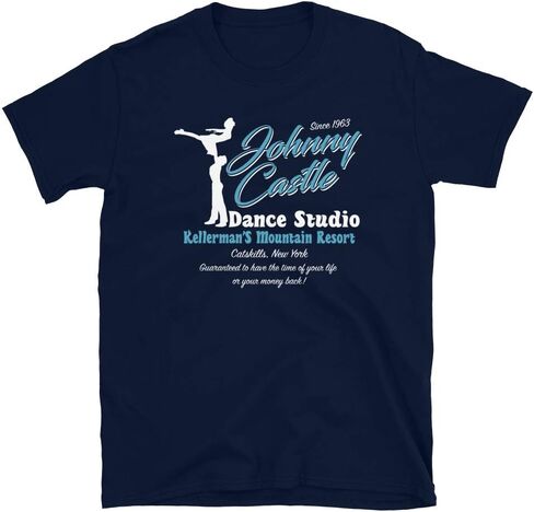 تي شيرت Dirty Dancing Johnny Castle Dance Studio Premium هدية قصيرة الأكمام للجنسين in Kuwait