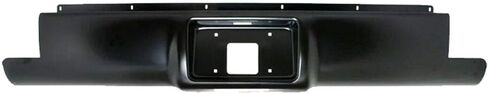 Rear Bumper Roll Pan Primed Black Steel Paintable For 1988-1998 Chevrolet GMC C1500 C2500 C3500 K1500 K2500 K3500 Stepside Direct Replacement in Saudi Arabia