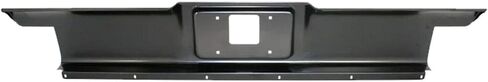 Rear Bumper Roll Pan Primed Black Steel Paintable For 1988-1998 Chevrolet GMC C1500 C2500 C3500 K1500 K2500 K3500 Stepside Direct Replacement in Saudi Arabia