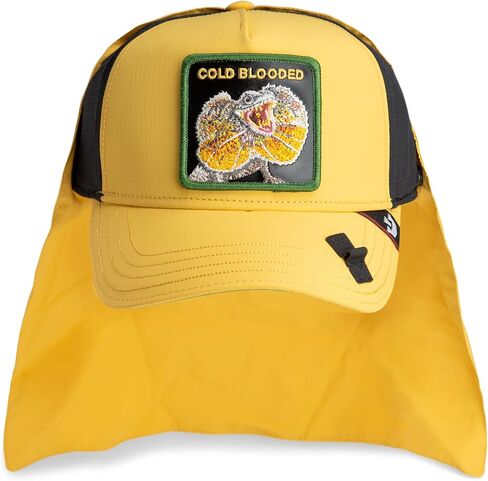 Goorin All Friller, No Filler Trucker Hat, Yellow, One Size, Unizex in Saudi Arabia