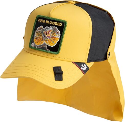 Goorin All Friller, No Filler Trucker Hat, Yellow, One Size, Unizex in Saudi Arabia