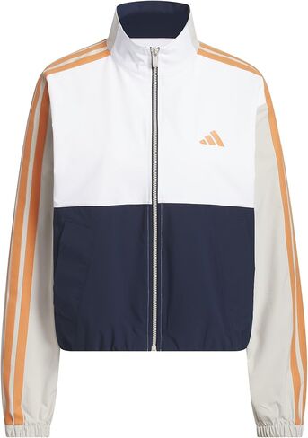 adidas womens Beyond Color Block Twistweave Full Zip Jacket in Saudi Arabia