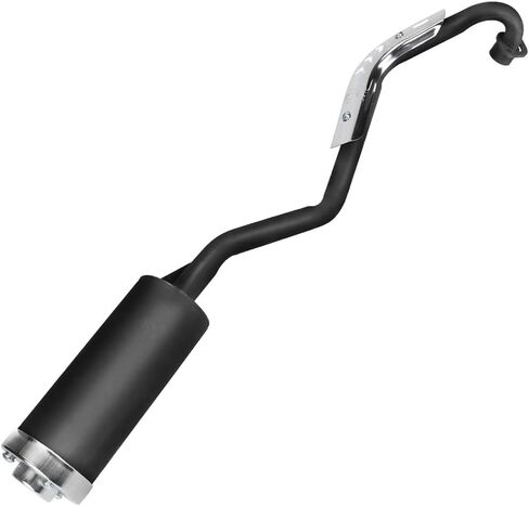 32mm Exhaust Pipe Muffler End Pipe for 4 Stroke 2 Stroke ATV UTV Quad Buggy Dune 4 Wheeler Pit Bike Dirt Bike Offroad Motorcycle Taotao Coolster SDG SSR SunL Kazuma Atomik TaoTao Roketa 50cc-160cc in Saudi Arabia