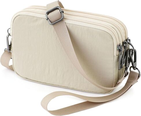 Small Wristlet Wallet for Women, 3-Zip RFID Crossbody Phone Purse in Kuwait