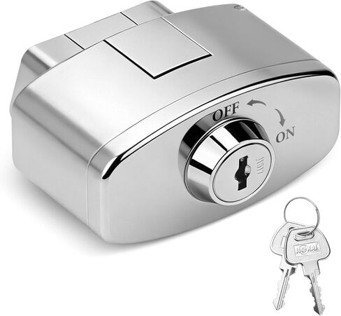 Upgraded OBD2 Port Lock Anti-Theft Device (ONLY), Universal Car OBD 2 Port Locking Tool with Security Key, Heavy-Duty Aluminum Alloy Protector for Most Vehicles - Black in Kuwait