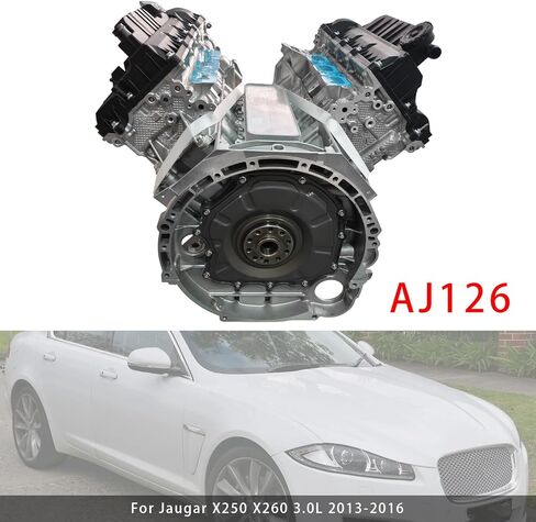 كتلة المحرك الطويلة MAD هورنتس Assy AJ126 لسيارة لاند روفر ديسكفري 306PS جاكوار 3.0L V6 2013-2016 in Kuwait