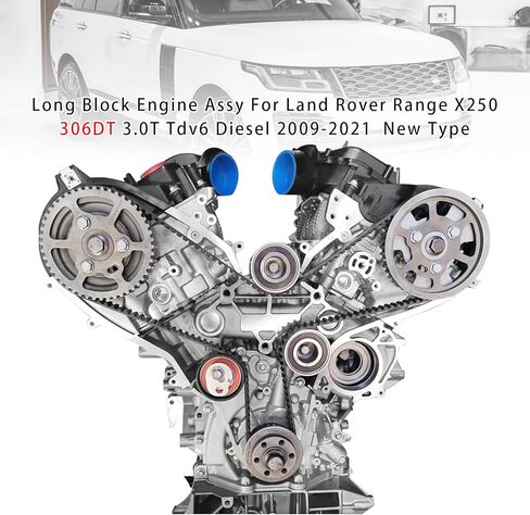 MAD HORNETS Long Block Engine Assy For Land Rover Range X250 306DT 3.0T Tdv6 Diesel 2009-2021 New Type in Kuwait