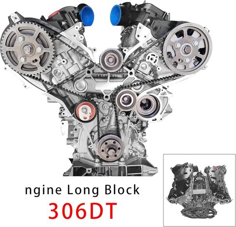 MAD HORNETS Long Block Engine Assy For Land Rover Range X250 306DT 3.0T Tdv6 Diesel 2009-2021 New Type in Kuwait