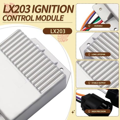 JA&MIU LX203 Ignition Control Module Compatible with 1976 - 1989 Ford Cars Trucks, Compatible with Lincoln Mercury 77-87, Compatible with Jeep ,Compatible with American Motors AMX in Saudi Arabia