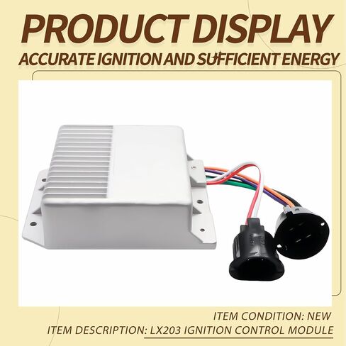 JA&MIU LX203 Ignition Control Module Compatible with 1976 - 1989 Ford Cars Trucks, Compatible with Lincoln Mercury 77-87, Compatible with Jeep ,Compatible with American Motors AMX in Saudi Arabia