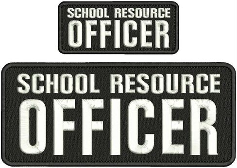 Embroidered Patch - Patches for Women Man - School Resource Officer in Saudi Arabia