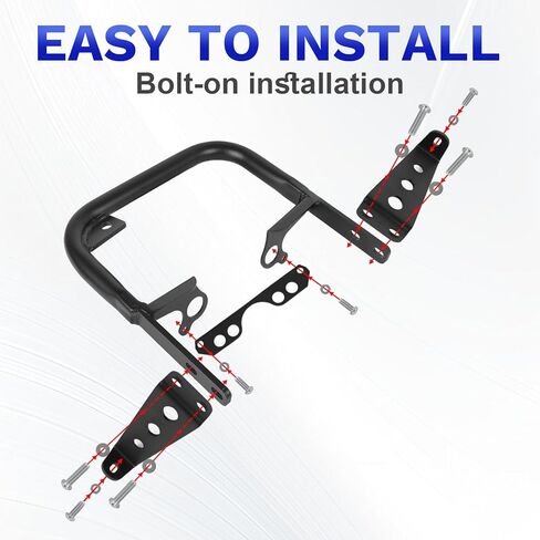 Rear Grab Bar Wheelie Bar Compatible with Yamaha YFZ 450 YFZ450 YFZ450SE YFZ450SP 2004-2013 Rear Grab Bar Bumper in Saudi Arabia