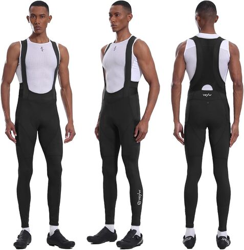 YKYWBIKE Men's Cycling Bib Pants 4D Padded Riding Pants for Men,Cycling Tights with Pockets,Breathable Bike Pants for Men Cycling in Saudi Arabia