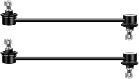 2 قطعة مجموعة التوجيه المثبت Sway Bar Links سبائك الصلب لميتسوبيشي، لمازدا، لسيارة جيب، لسيارة دودج، لجهاز تركيب دايو أمامي يسار يمين مطلي بالدهون، مناسب لسيارتك in Kuwait