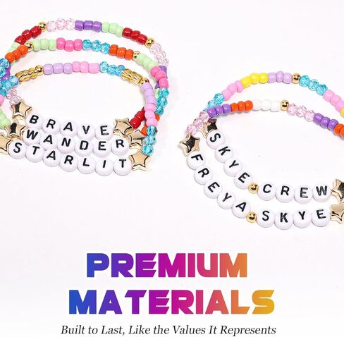 AICase لهدايا Freya Merch Skye أساور مستوحاة 5 قطع قابلة للتكديس ومطاطة مطرزة أساور الصداقة للحفلات الموسيقية من الفينيل ملصق هدايا للبضائع لمحبي النساء وأعياد الميلاد وعيد الميلاد in Kuwait