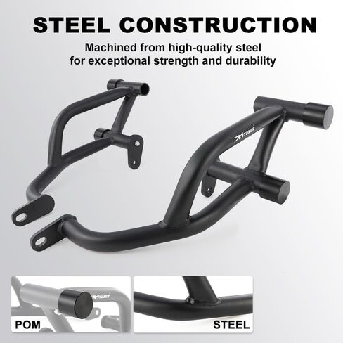 Xitomer مناسب لقفص تحطم Ninja ZX6R متوافق مع Ninja ZX 6R ZX-6R 2009-2025 ZX-6R قضيب حماية المحرك من الصدمات، قضيب السباق، قفص حيلة الطريق السريع in Kuwait