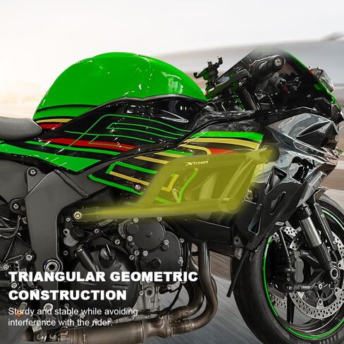 Xitomer مناسب لقفص تحطم Ninja ZX6R متوافق مع Ninja ZX 6R ZX-6R 2009-2025 ZX-6R قضيب حماية المحرك من الصدمات، قضيب السباق، قفص حيلة الطريق السريع in Kuwait