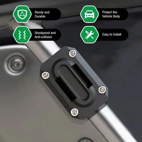 2 PCS Motorcycle Engine Guard Bumper Block, 22/25/28mm Nylon Crash Bar Slider Decor, Motorcycle Bumper Pole Protection Blocks, Universal Anti-Scratch Drop Frame Guard for Most Motorcycles in Kuwait