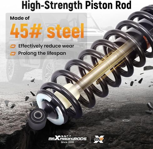maXpeedingrods 2Pcs Front Shocks for Polaris Ranger XP 900 2014-2019, for Polaris Ranger 570 XP 2015-2016, for Polaris Ranger 1000 2019-2024, 7043755 Twintube Shock Absorber Struts in Saudi Arabia