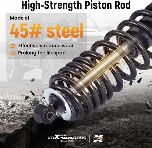 maxpeedingrods 2 قطعة صدمة خلفية لبولاريس رينجر XP 900 2014-2019، لبولاريس رينجر 1000 2019-2024، لبولاريس رينجر 570 XP 2015-2016، 7043753 دعامات ممتص الصدمات in Saudi Arabia