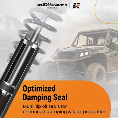 maxpeedingrods 2 قطعة صدمة خلفية لبولاريس رينجر XP 900 2014-2019، لبولاريس رينجر 1000 2019-2024، لبولاريس رينجر 570 XP 2015-2016، 7043753 دعامات ممتص الصدمات in Saudi Arabia