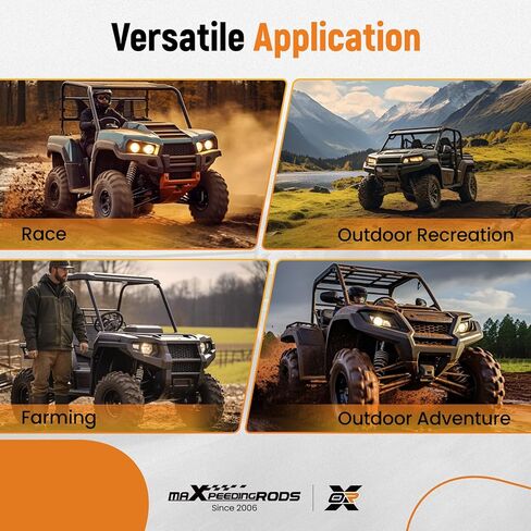 maxpeedingrods 2 قطعة صدمة خلفية لبولاريس رينجر XP 900 2014-2019، لبولاريس رينجر 1000 2019-2024، لبولاريس رينجر 570 XP 2015-2016، 7043753 دعامات ممتص الصدمات in Saudi Arabia
