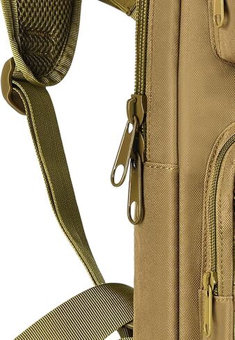 GENILU Tactical Hydration Backpack with 3L Water Bladder, Lightweight Molle Water Backpack Daypack for Men Women in Saudi Arabia