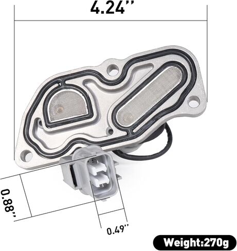 28200PX4014 Shift Solenoid متوافق مع Honda Accord 1990-1997 2.2L 2.7L، Odyssey 1995-1997 2.2L، Prelude 1992-1996 2.2L 2.3L. متوافق مع Acura Cl 1997 3.0L، Vigor 1992 2.5L in Saudi Arabia