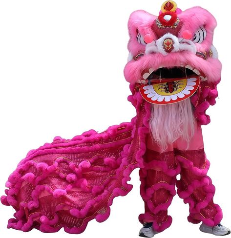 FENGSHUI-CAISHEN Lion Dance Set,Costume for Chinese New Year Decoration,Wu Shi, Party Carnival,Chinese Decor & Gifts in Saudi Arabia