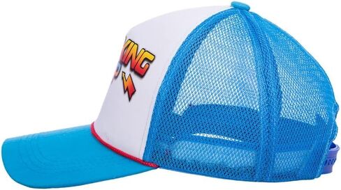 قبعات سائقي الشاحنات الشبكية الزرقاء، قبعة Snapback Thinking القماشية للنساء والرجال in Kuwait