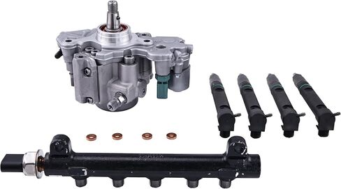 4X حاقن الوقود ومضخة حاقن الوقود والسكك الحديدية المشتركة 7275454 28337917 400903-00074 7249380 28394200 متوافق مع محرك Doosan D24 Bobcat E32 E35 E42 E45 E50 حفارة S450 S510 S550 in Kuwait