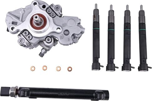 4X حاقن الوقود ومضخة حاقن الوقود والسكك الحديدية المشتركة 7275454 28337917 400903-00074 7249380 28394200 متوافق مع محرك Doosan D24 Bobcat E32 E35 E42 E45 E50 حفارة S450 S510 S550 in Kuwait