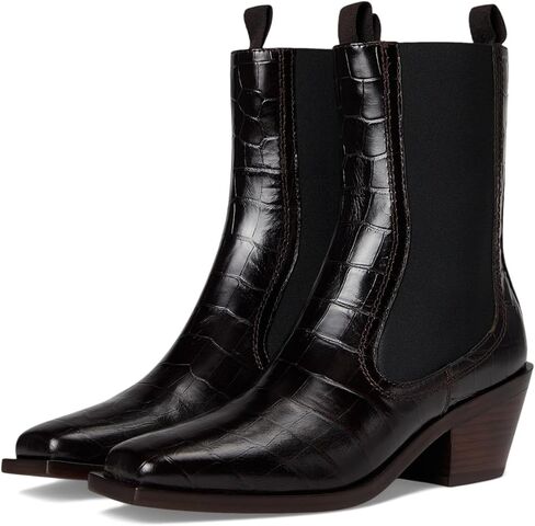 حذاء Loeffler Randall النسائي Nat Midheel Western للكاحل in Kuwait