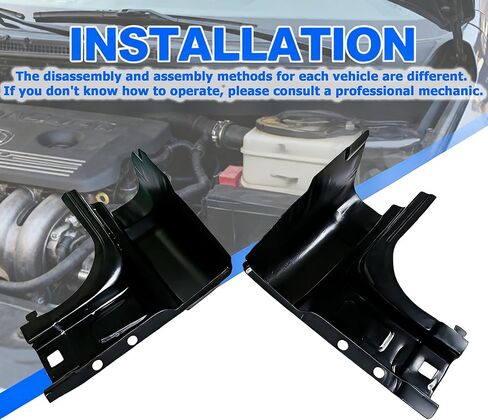 Cab Corner Kit Compatible with Ford F250 F350 F450 F550 Super Duty 1999-2016 6.2L 6.7L 6.8L Replaces 1987-119, 1987-120 in Saudi Arabia
