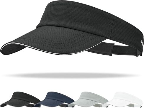 Sukeen Women's Adjustable Fit Runners Lightweight Comfort Performance Visor, Sports Sun Visor One Size Fits Most in Saudi Arabia