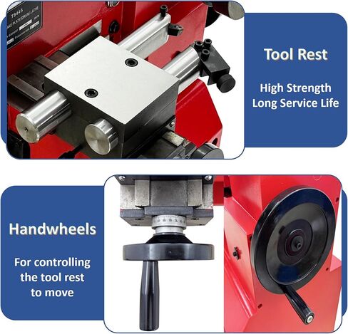 INTSUPERMAI ​Dual Axis Brake Drum/Disc Lathe - Auto-Feed Precision Grinder for Cars/Trucks, Brake Disc and Drum Repair Machine with Mechanical Safety Limit​ 110V in Kuwait