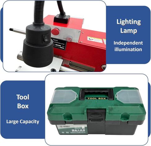 T8445 Disc/Drum Brake Lathe 30/52/85RPM Automobile Brake Hub Plate Repair Machine for Car Grind Balancing Repair Drum Cutting 1100W 110V in Kuwait