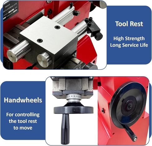 T8445 Disc/Drum Brake Lathe 30/52/85RPM Automobile Brake Hub Plate Repair Machine for Car Grind Balancing Repair Drum Cutting 1100W 110V in Kuwait