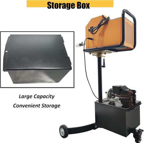 INTSUPERMAI On-Car Brake Disc Lathe Machine 110V 850W - Brake Rotor Resurfacer for Cars/Trucks/EVs, 450mm/17.72in Diameter Capacity, 0.003mm Precision, Non-Disassembly Repair Machine in Kuwait