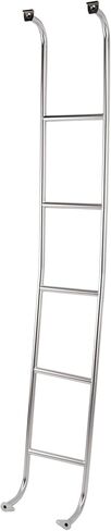 Areyourshop الفولاذ المقاوم للصدأ 5-Step Van Ladder Rear Step سلم 093NVL لنيسان NV2500 / NV3500 HD سقف مرتفع 2011-2021 in Saudi Arabia
