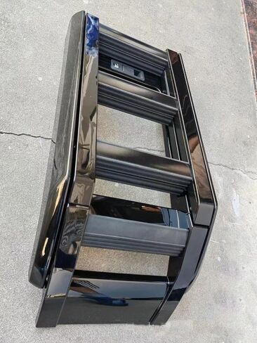 Glossy Black Foldable Side Window Step Ladder Fits for Land Rover LR Defender 110 130 2020 2021 2022 2023 2024 2025 2026 in Saudi Arabia