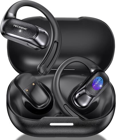 Translator Earbuds, AI Translation Earbuds Real-Time, 2-Way Voice Translation, 164 Languages, No Subscription, Up to 60H with Case, ENC Calls for Travel Business Study in Kuwait