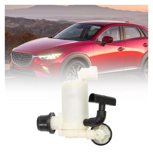 Windshield Washer Pump Water Pump Window Cleaning Fit for Mazda CX-3 2015-2020 D651-67-482A in Saudi Arabia