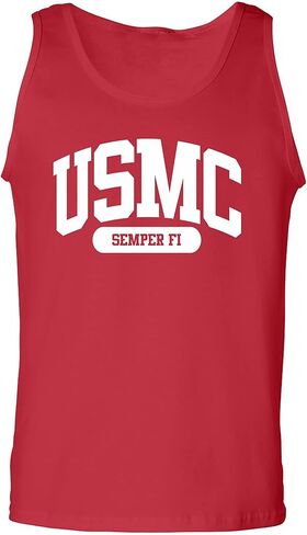 zerogravitee USMC Semper Fi Adult Tank Top in Saudi Arabia
