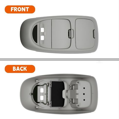 Overhead Console Compatible with 2002-2004 F Series 250 350 450 550 Super Duty with Sunglasses Frame & Storage Cover Grey 2C3Z-25519A70-AAC in Saudi Arabia