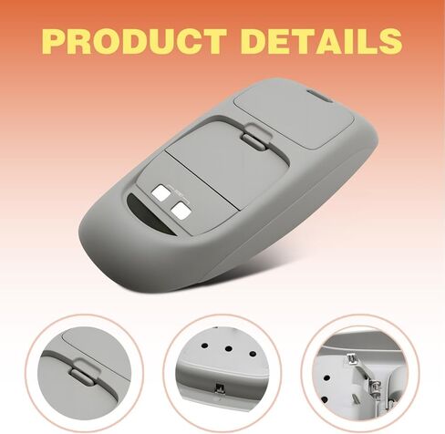 Overhead Console Compatible with 2002-2004 F Series 250 350 450 550 Super Duty with Sunglasses Frame & Storage Cover Grey 2C3Z-25519A70-AAC in Saudi Arabia
