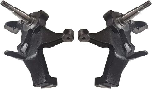 2 PCs 4" Lift Lifting Spindles 2WD 6 Lugs w/Black Compatible with 1988-1991 Chevrolet Extended Cab 454 C1500 C2500, for 1992 1993 1994 1995 1996 1997 1998 Chevrolet All C1500 and C2500 in Kuwait