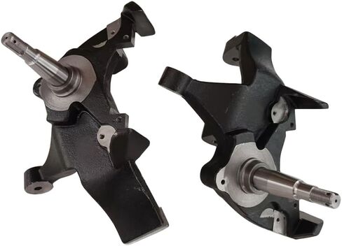2 PCs 4" Lift Lifting Spindles 2WD 6 Lugs w/Black Compatible with 1988-1991 Chevrolet Extended Cab 454 C1500 C2500, for 1992 1993 1994 1995 1996 1997 1998 Chevrolet All C1500 and C2500 in Kuwait