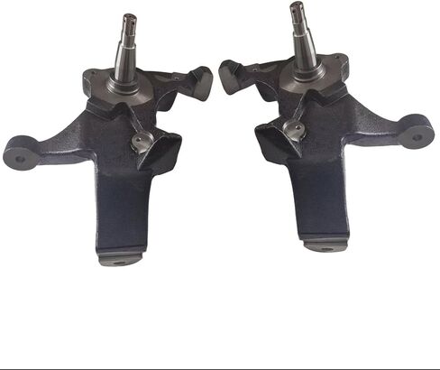 2 PCs 4" Lift Lifting Spindles 2WD 6 Lugs w/Black Compatible with 1988-1991 Chevrolet Extended Cab 454 C1500 C2500, for 1992 1993 1994 1995 1996 1997 1998 Chevrolet All C1500 and C2500 in Kuwait